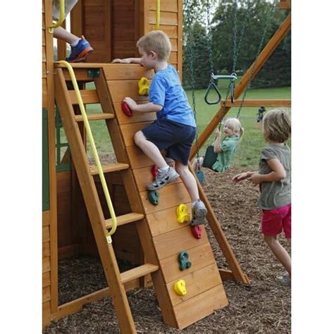 Big Backyard Grand Valley Retreat Swing Set And Reviews Wayfair