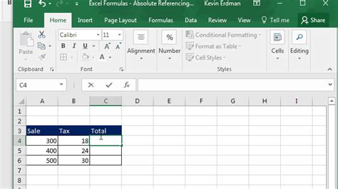 Excel Formula Tricks Absolute Reference Learn Excel Now