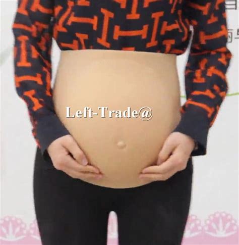 Big Size 3800g 7~9 Month Realistic Fake Silicone Pregnant Belly For False Pregnancy Pregnant