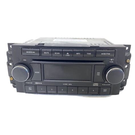 Oem Daimler Chrysler In Dash Cd Player Amfm Radio P05064072ae 6 Disc