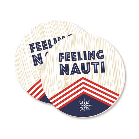 Feeling Nauti Boxed Coasters