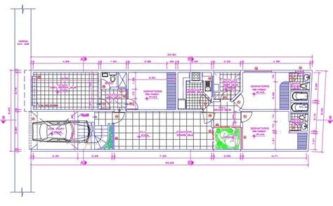 3 Bhk House Plan Drawings Cadbull
