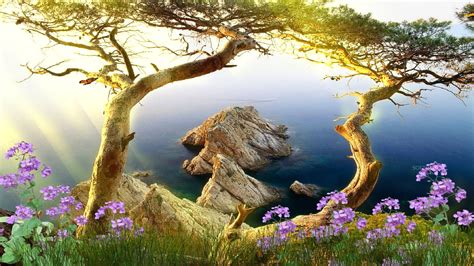 Landscape Screensaver Beautiful Animated Nature Background