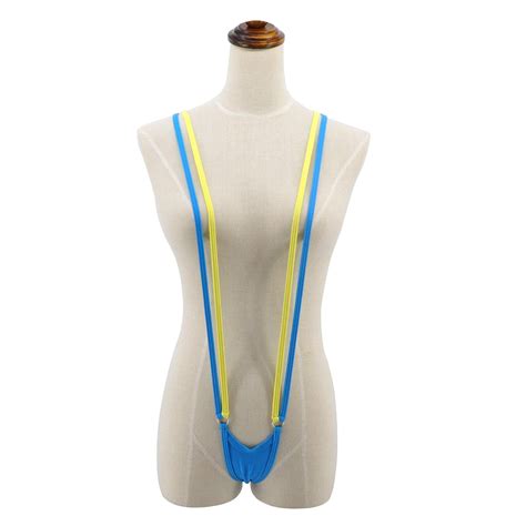 SHERRYLO Slingshot Bikini For Women Topless G String Bottom Extreme Suspender Sling Micro