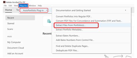 Extracting Files From A Pdf Portfolio With Autoportfolio™ For Adobe