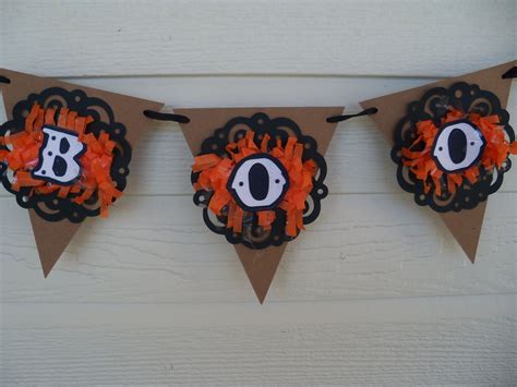 Boo Banner Halloween Decoration. $8.00, via Etsy. (With images ...