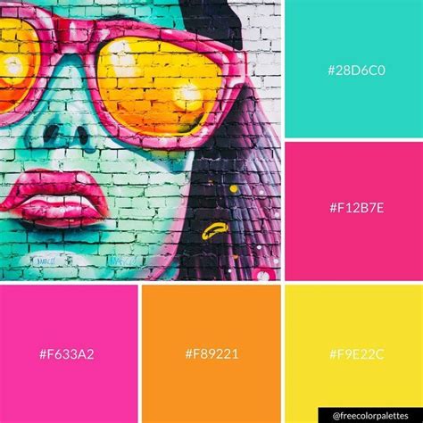 15 Bold Neon Color Palletes To Make Your Designs More Dramatic Offeo
