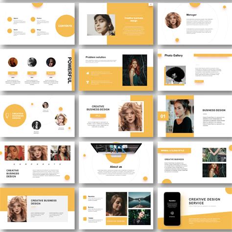 Brand And Marketing Design Presentation Template Original And High