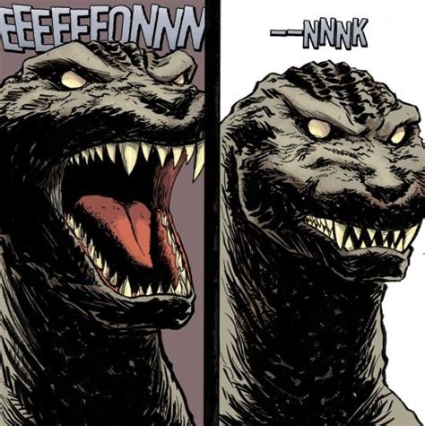 Gmk Godzilla In A Comic Book Monster Design Monster Art Character