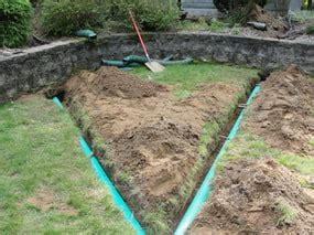 Inspect the dirt near the foundation, the dirt should be the highest near the foundation and gradually slope away from your foundation. DRAINAGE SYSTEMS INSTALLATION & REPAIR | Rotterdam ...