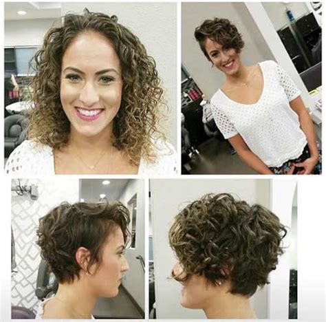 Your waves or curls will effortlessly fall in place. 20 Latest Short Curly Hairstyles for 2018 | Short ...