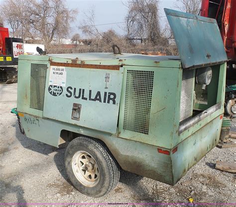 Sullair 185 air compressor in Kansas City, MO | Item L3031 sold ...