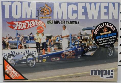 1972 Hot Wheels Tom Mongoose Mcewen Dragster Mopar Drag Top Fuel Mpc