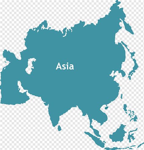 Mapa Asia Blanco Mapa De Asia Mapa De Europa Continente De Asia