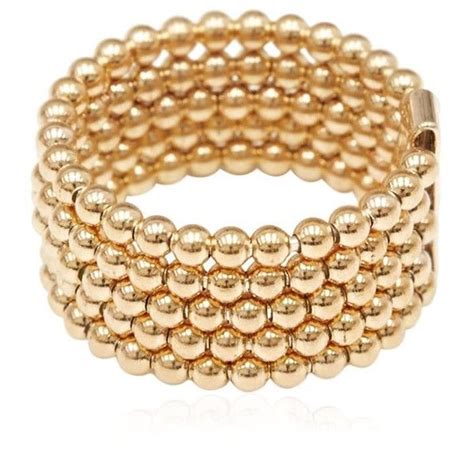 Magdalena Frackowiak Jewelry Women Gold Wire Ring 46205 Rub Liked On