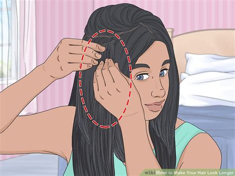 How To Make Your Hair Look Longer 11 Steps With Pictures