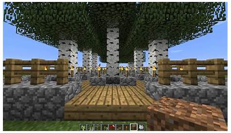 tree farming in minecraft