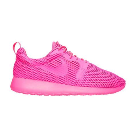 Domestic Shipping Blinged Nike Roshe One Hyper Breathe Pink Blastfire