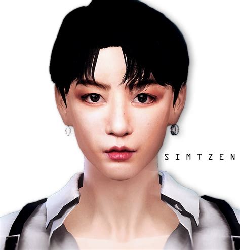 The Sims 4 Jungkook Bts Cc List Tray Files Download Ver03