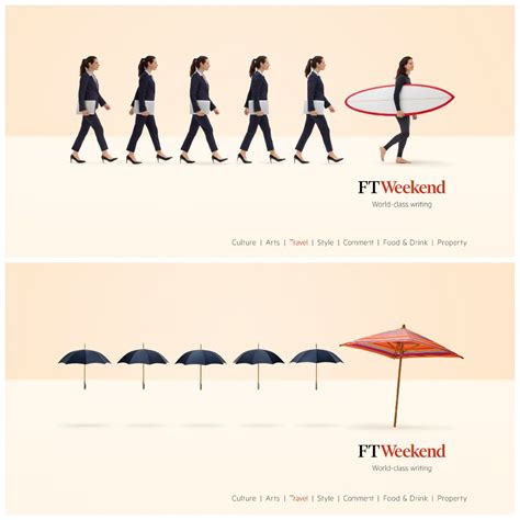 Book editions for financial times print works. Financial Times' new print ads celebrate the weekend after ...