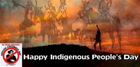 Indigenous peoples' day is recognized on october 12th, 2020 second monday. International Day of the World's Indigenous People 2017
