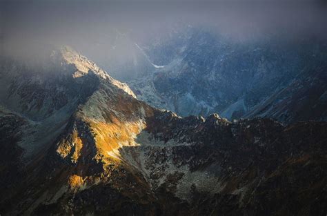 Mountain Peak Nature Photography Landscape Snowy Peak Hd Wallpaper