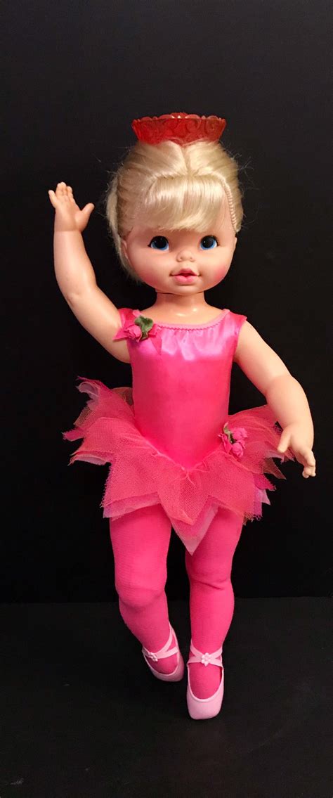 Vintage Mattel 1968 Dancerina Ballerina Tested And Works With Etsy