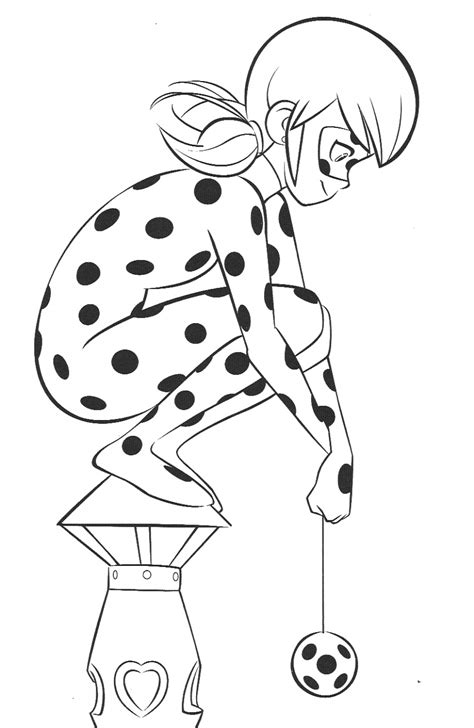 Coloring Pages Miraculous Ladybug Miraculous Ladybug Coloring Pages