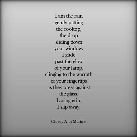 Rain Poem | Imagery poems, Pretty quotes, Rain quotes