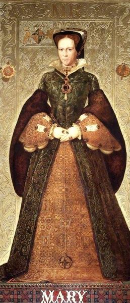 Mary tudor was the only surviving child of henry viii's first wife, catalina de aragon. Mary I (Mary Tudor) - Kings and Queens Photo (36849615 ...