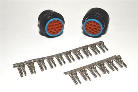 Find Deutsch Hdp20 47 Pin Genuine Bulkhead Connector Kit 14 And 20 Awg