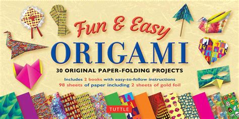 Fun And Easy Origami Kit 30 Original Paper Folding Projects Includes