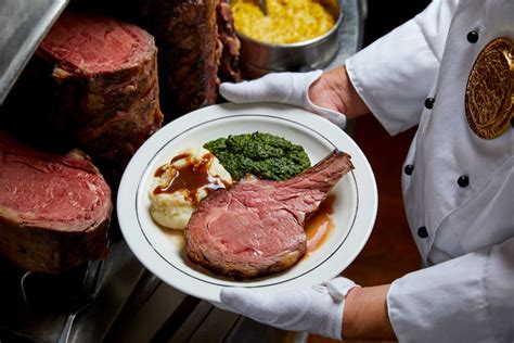 The side dishes— shredded potato casserole and sweet 'n' tangy carrots. Lawry's Las Vegas: Experience the Moment. Prime Rib & Fine ...