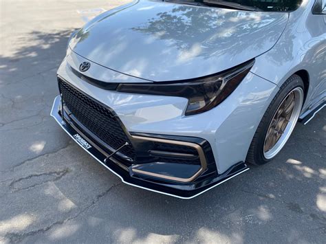 2019 2022 Toyota Corolla Hatchback Front Splitter Ubicaciondepersonas