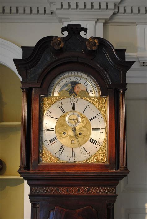 Liverpool Longcase Clock Date 1785 Makers Wyke And Green Origin