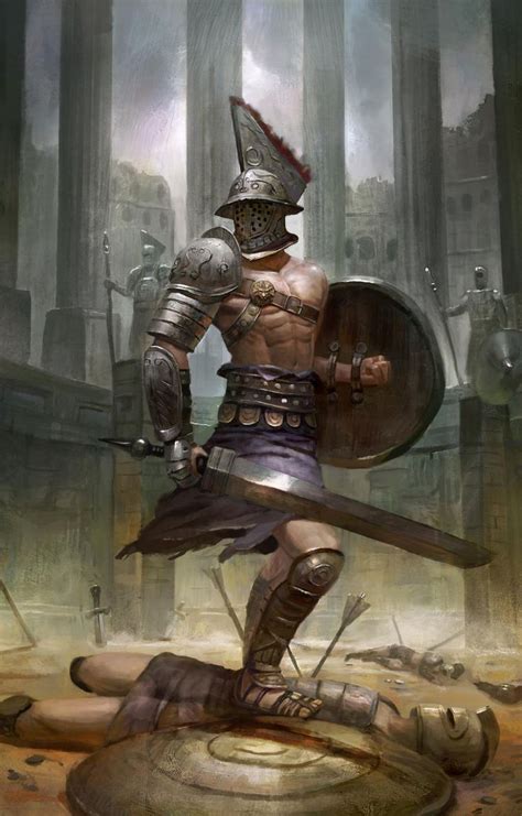 Victorious By Timkongart On Deviantart Fantasy Art Fantasy Warrior