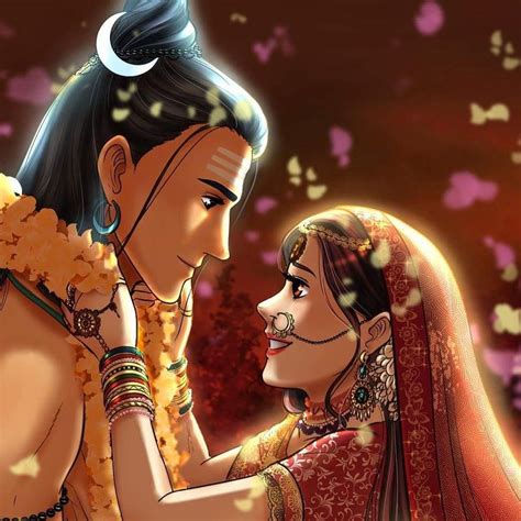 Shiva And Parvati The Divine Couple In Hindu Mythology Full And High Quality Image Is