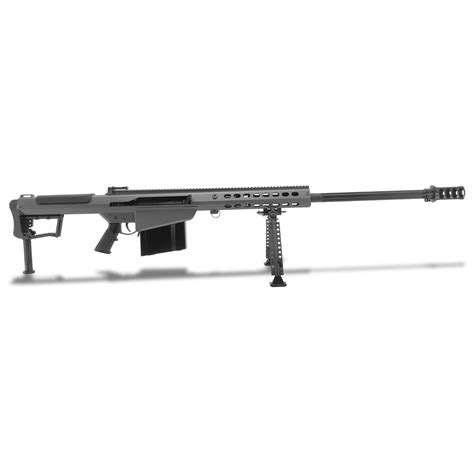 Barrett M107a1 50 Bmg Semi Auto Grey Rifle W Hydraulic Buffer System