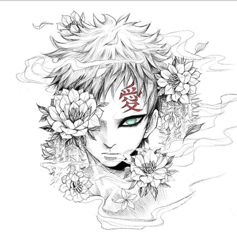 25 Gaara Tattoos For Naruto Fans In 2021 Artofit