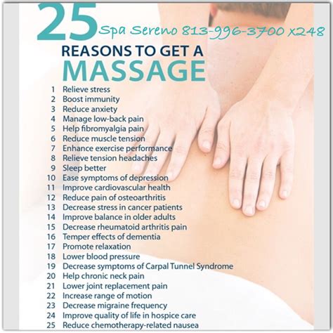 Spa Sereno Massage Therapy Massage Marketing Getting A Massage