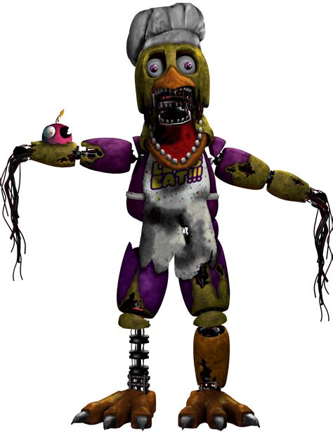 Re Withered Chica By Bluebearstudios07 On Deviantart