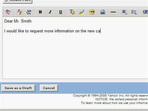 Learning how to write an email that meets all of these criteria can take practice. How to write a formal email - YouTube