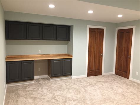 How To Finish A Basement On A Budget — Revival Woodworks Small