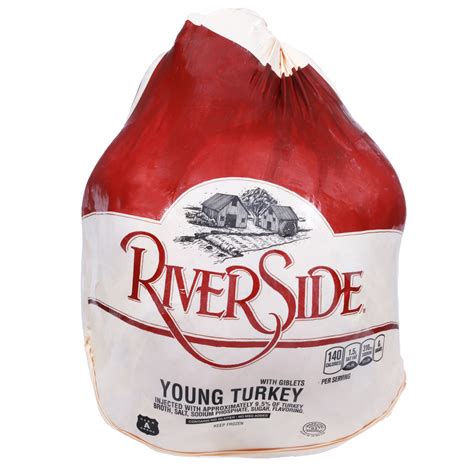 riverside frozen grade a whole turkey shop turkey at h e b