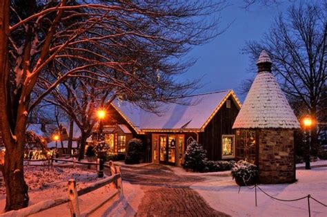 The Christmas Village Near Philadelphia That Becomes Even More Magical