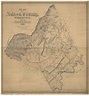 Nelson County Virginia 1866 - Old Map Reprint - OLD MAPS