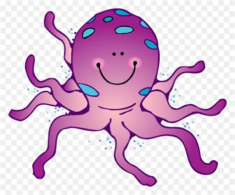 Octopus Purple Octopus Emoji Cute Purple Octopus Clipart Flyclipart
