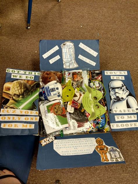 Star Wars Care Package Valentines For Boys Care Package Deployment