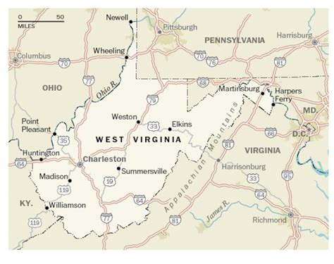 West Virginia At 150 The Washington Post