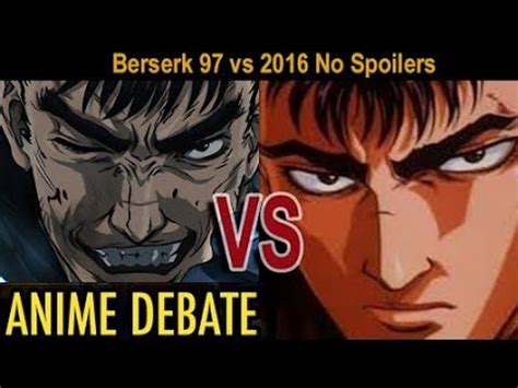 We did not find results for: BERSERK 2016 VS 97 || BERSERK ANIME DEBATE | Berserk ...
